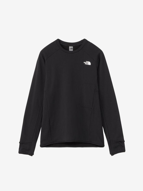 【THE NORTH FACE|ザノースフェイス】THERMAL VERSA GRID CREW/サーマルバーサグリッドクルー(Z ミックスグレー , K ブラック) - STREAM【THE NORTH FACE|ザノースフェイス】THERMAL VERSA GRID CREW/サーマルバーサグリッドクルー(Z ミックスグレー , K ブラック)STREAMKM
