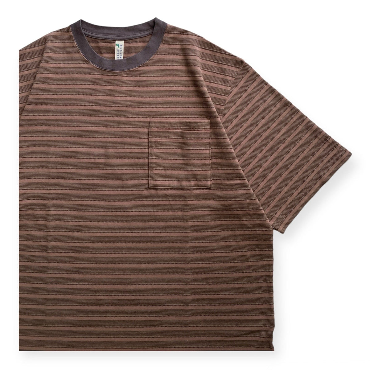 UNEVENNESS S/S TEE - アンイーブンネスSS Tシャツ SOIL BROWN – STREAM