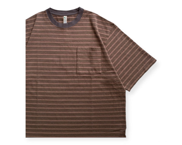 UNEVENNESS S/S TEE/アンイーブンネスSS Tシャツ(SOIL BROWN) - STREAMUNEVENNESS S/S TEE/アンイーブンネスSS Tシャツ(SOIL BROWN)STREAMM