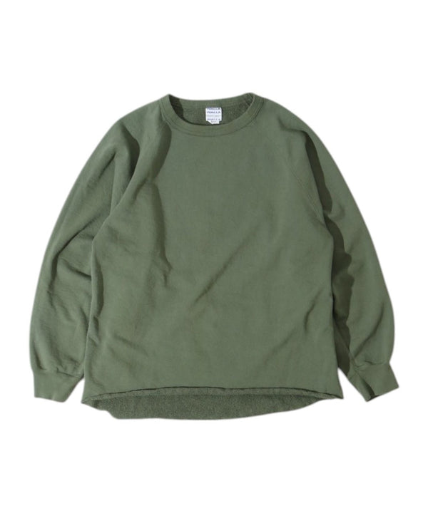【WALLA WALLA SPORT|ワラワラスポーツ】13oz CREW SWEAT SHIRT(DARK BROWN , USED BLACK , OLD GREEN , NAVY PURPLE) 26FW 正規取扱店舗 公式オンライン通販 島根 松江 スウェット クルーネック
