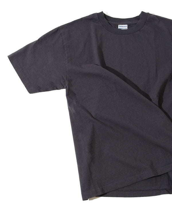【WALLA WALLA SPORT|ワラワラスポーツ】PRINTABLE TUBE TEE/プリンタブル チューブティー(WHITE , ASH , LEMON YELLOW , USED BLACK)