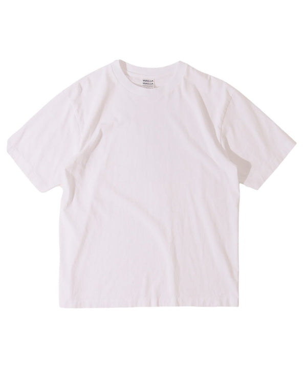 【WALLA WALLA SPORT|ワラワラスポーツ】PRINTABLE TUBE TEE/プリンタブル チューブティー(WHITE , ASH , LEMON YELLOW , USED BLACK)