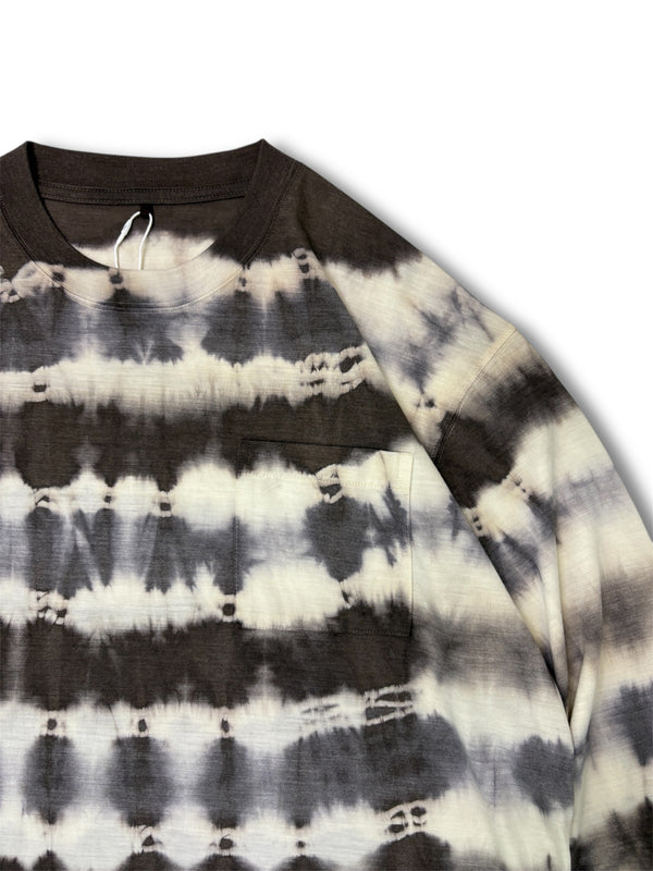 【迷迭香|マンネンロウ】AXIO WOOL NATURAL DYEING L/S TEE -宝島染工(WAVE)