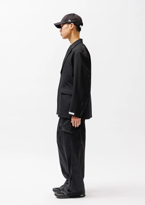【WTAPS|ダブルタップス】ACADEMY/JACKET/WOPL.SERGE/アカデミー/ジャケット/WOPL.サージ(CHARCOAL,BLACK) - STREAM【WTAPS|ダブルタップス】ACADEMY/JACKET/WOPL.SERGE/アカデミー/ジャケット/WOPL.サージ(CHARCOAL,BLACK)STREAMCHARCOAL2(M)