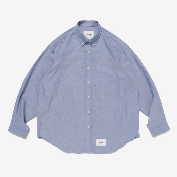 【WTAPS|ダブルタップス】BD 03 / LS / CTPL. OXFORD. COOLMAX®. OF/BD 03 / LS / CTPL. オックス. COOLMAX®. OF(BLACK, BLUE, WHITE) - STREAM【WTAPS|ダブルタップス】BD 03 / LS / CTPL. OXFORD. COOLMAX®. OF/BD 03 / LS / CTPL. オックス. COOLMAX®. OF(BLACK, BLUE, WHITE)STREAMBLUE1(S)