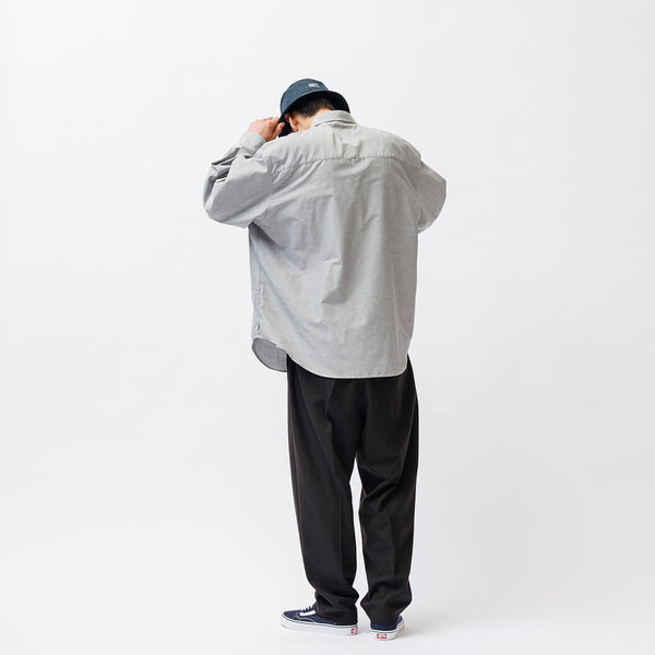 【WTAPS|ダブルタップス】BD 03 / LS / CTPL. OXFORD. COOLMAX®. OF/BD 03 / LS / CTPL. オックス. COOLMAX®. OF(BLACK, BLUE, WHITE) - STREAM【WTAPS|ダブルタップス】BD 03 / LS / CTPL. OXFORD. COOLMAX®. OF/BD 03 / LS / CTPL. オックス. COOLMAX®. OF(BLACK, BLUE, WHITE)STREAMBLACK1(S)