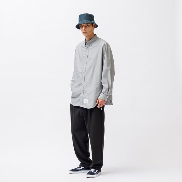 【WTAPS|ダブルタップス】BD 03 / LS / CTPL. OXFORD. COOLMAX®. OF/BD 03 / LS / CTPL. オックス. COOLMAX®. OF(BLACK, BLUE, WHITE) - STREAM【WTAPS|ダブルタップス】BD 03 / LS / CTPL. OXFORD. COOLMAX®. OF/BD 03 / LS / CTPL. オックス. COOLMAX®. OF(BLACK, BLUE, WHITE)STREAMBLACK1(S)