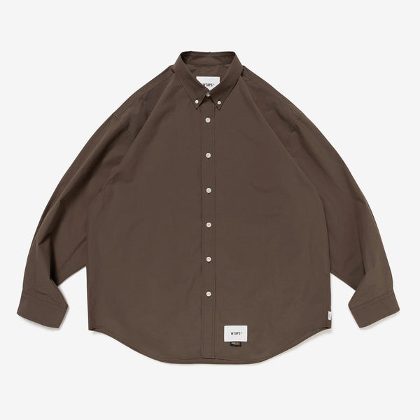 【WTAPS|ダブルタップス】BD 04 / LS / NYCO. BROADCLOTH. CORDURA®. OF(BROWN, NAVY) - STREAM【WTAPS|ダブルタップス】BD 04 / LS / NYCO. BROADCLOTH. CORDURA®. OF(BROWN, NAVY)STREAMBROWN1(S)