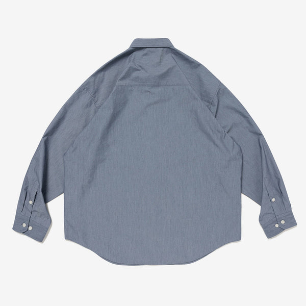 【WTAPS|ダブルタップス】BD 04 / LS / NYCO. BROADCLOTH. CORDURA®. OF(BROWN, NAVY) - STREAM【WTAPS|ダブルタップス】BD 04 / LS / NYCO. BROADCLOTH. CORDURA®. OF(BROWN, NAVY)STREAMNAVY1(S)