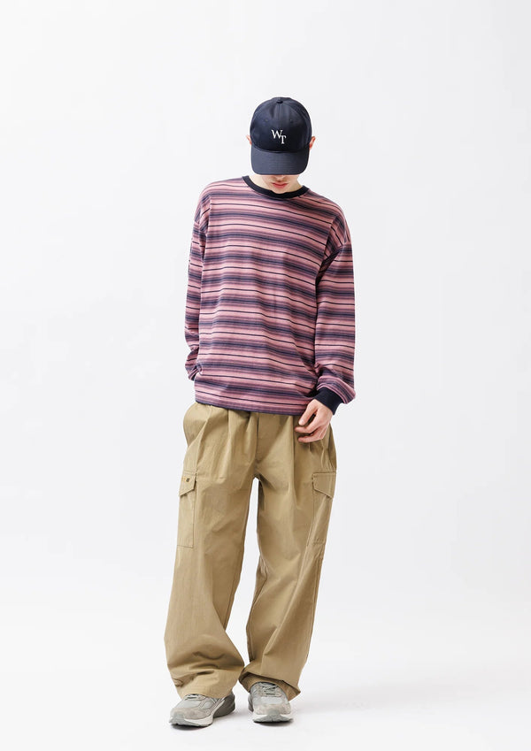 【WTAPS|ダブルタップス】BDY 01 / LS / COTTON /BDY01/LS/コットン(PINK,BROWN) - STREAM【WTAPS|ダブルタップス】BDY 01 / LS / COTTON /BDY01/LS/コットン(PINK,BROWN)STREAMPINK1(S)