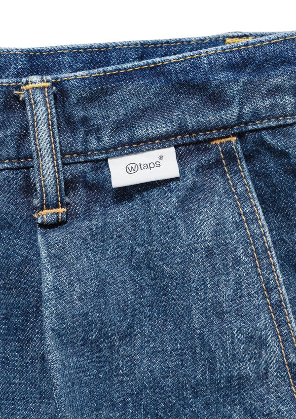 【WTAPS|ダブルタップス】BLUES STRAIGHT / SHORTS / COTTON. DENIM(INDIGO,BLACK) - STREAM【WTAPS|ダブルタップス】BLUES STRAIGHT / SHORTS / COTTON. DENIM(INDIGO,BLACK)STREAMBLACK1(S)