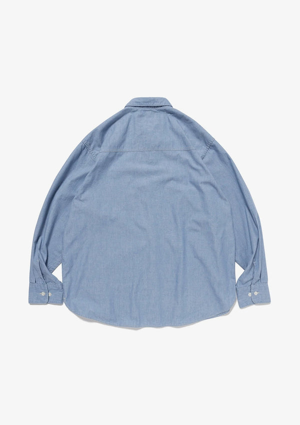 【WTAPS|ダブルタップス】CB / LS / COTTON. CHAMBRAY(INDIGO)