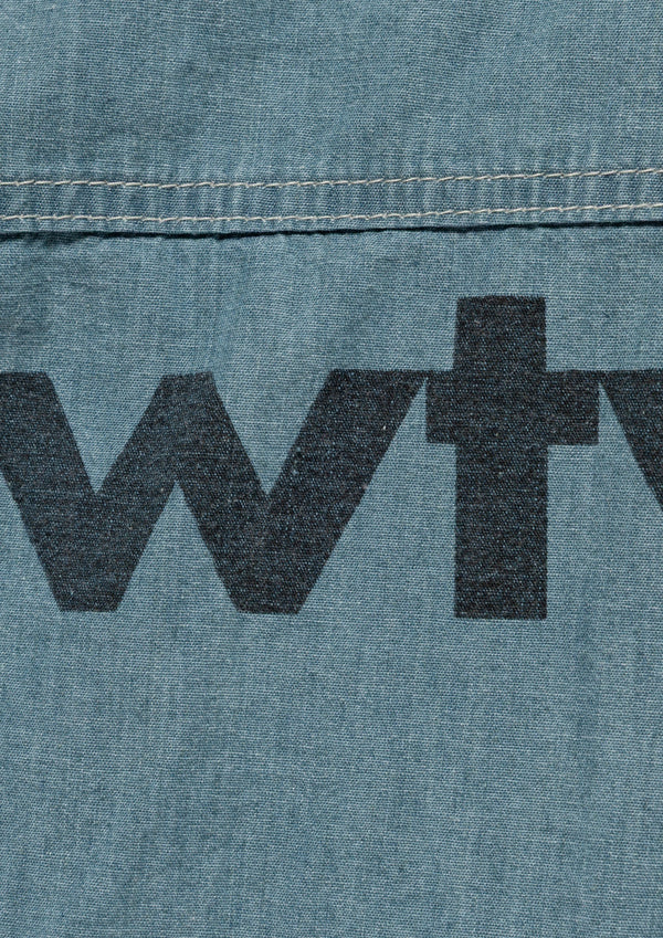 【WTAPS|ダブルタップス】CB / LS / COTTON. CHAMBRAY(INDIGO) - STREAM【WTAPS|ダブルタップス】CB / LS / COTTON. CHAMBRAY(INDIGO)STREAMINDIGO2(M)