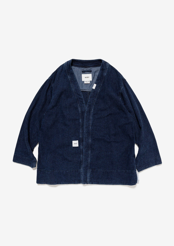 【WTAPS|ダブルタップス】DOU / JACKET / COTTON. DENIM. SASHIKO(BLACK,INDIGO)