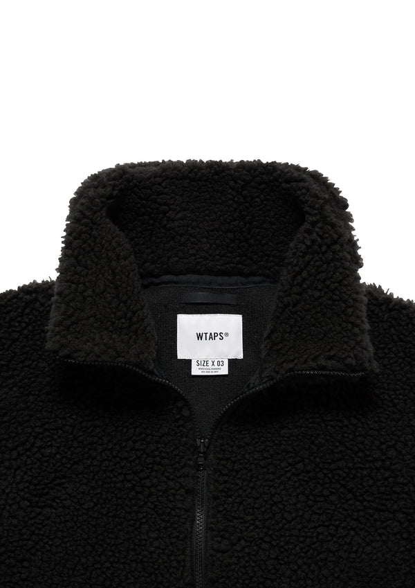 【WTAPS|ダブルタップス】FLORETS / JACKET / POLY. BOA. TEXTILE(BLACK,BURGUNDY)