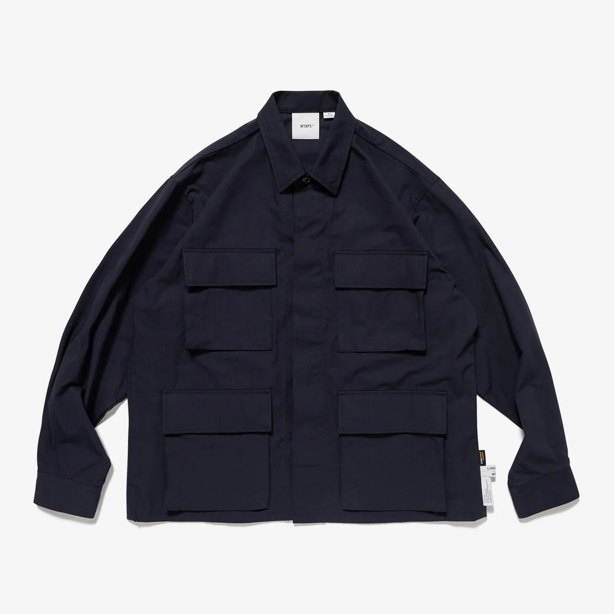 WTAPS JMOD LS NYCO WEATHER CORDURA NAVY シャツ – STREAM