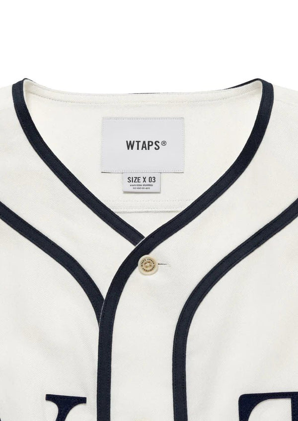 【WTAPS|ダブルタップス】LEAGUE / SS / COTTON. TWILL/リーグ/S/S/コットン.ツイル(GRAY,WHITE) - STREAM【WTAPS|ダブルタップス】LEAGUE / SS / COTTON. TWILL/リーグ/S/S/コットン.ツイル(GRAY,WHITE)STREAMWHITE2(M)