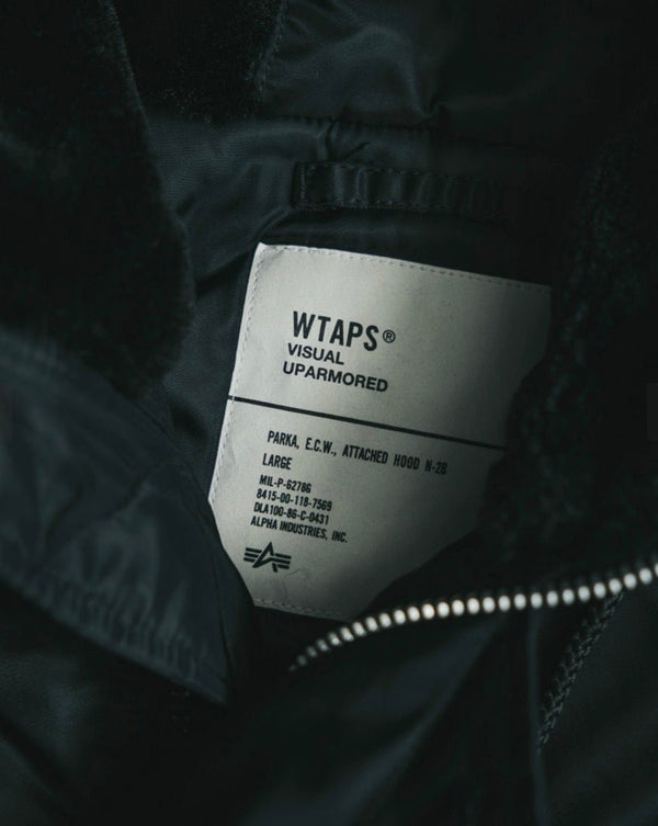 【WTAPS|ダブルタップス】N - 2B CORE SPEC / JACKET / NYLON. TWILL. ALPHA INDUSTRIES /N - 2Bコアスペック ジャケット ナイロン ツイル アルファインダストリーズ(BLACK) - STREAM【WTAPS|ダブルタップス】N - 2B CORE SPEC / JACKET / NYLON. TWILL. ALPHA INDUSTRIES /N - 2Bコアスペック ジャケット ナイロン ツイル アルファインダストリーズ(BLACK)STREAML