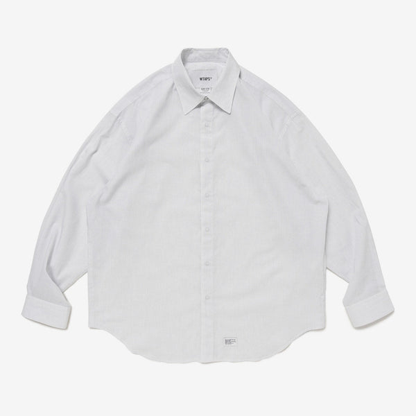 【WTAPS|ダブルタップス】REPO 02 / LS / COTTON. BROADCLOTH. TEXTILE (WHITE) - STREAM【WTAPS|ダブルタップス】REPO 02 / LS / COTTON. BROADCLOTH. TEXTILE (WHITE)STREAMWHITE2(M)