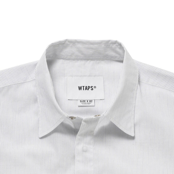 【WTAPS|ダブルタップス】REPO 02 / LS / COTTON. BROADCLOTH. TEXTILE (WHITE) - STREAM【WTAPS|ダブルタップス】REPO 02 / LS / COTTON. BROADCLOTH. TEXTILE (WHITE)STREAMWHITE2(M)