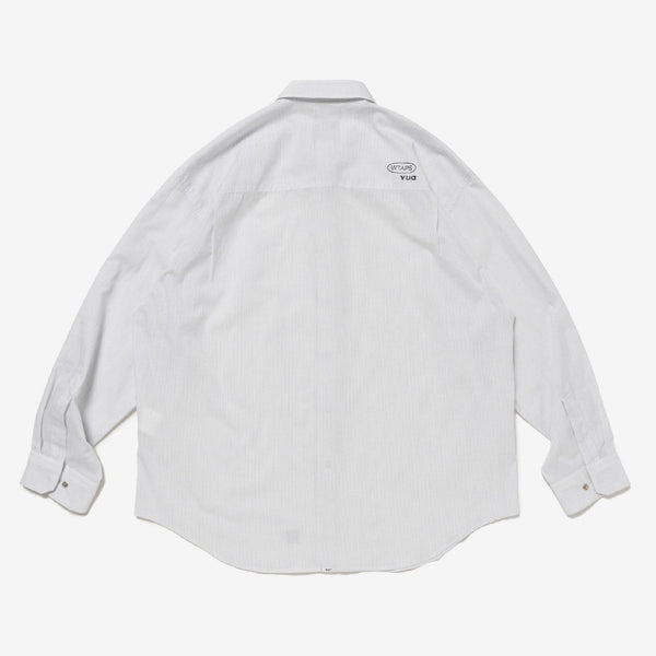 【WTAPS|ダブルタップス】REPO 02 / LS / COTTON. BROADCLOTH. TEXTILE (WHITE) - STREAM【WTAPS|ダブルタップス】REPO 02 / LS / COTTON. BROADCLOTH. TEXTILE (WHITE)STREAMWHITE2(M)
