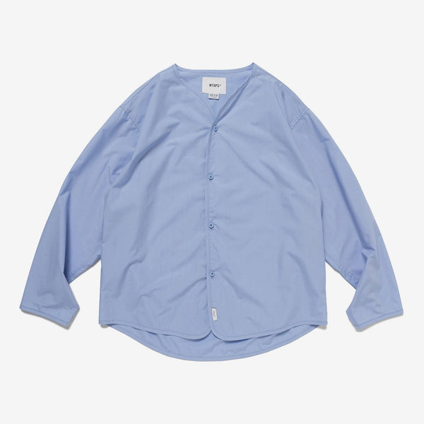 【WTAPS|ダブルタップス】SCOUT 01 / LS / COTTON. BROADCLOTH/スカウト01 / LS / コットンブロードクロス (BLACK, BLUE) - STREAM【WTAPS|ダブルタップス】SCOUT 01 / LS / COTTON. BROADCLOTH/スカウト01 / LS / コットンブロードクロス (BLACK, BLUE)STREAMBLUE1(S)