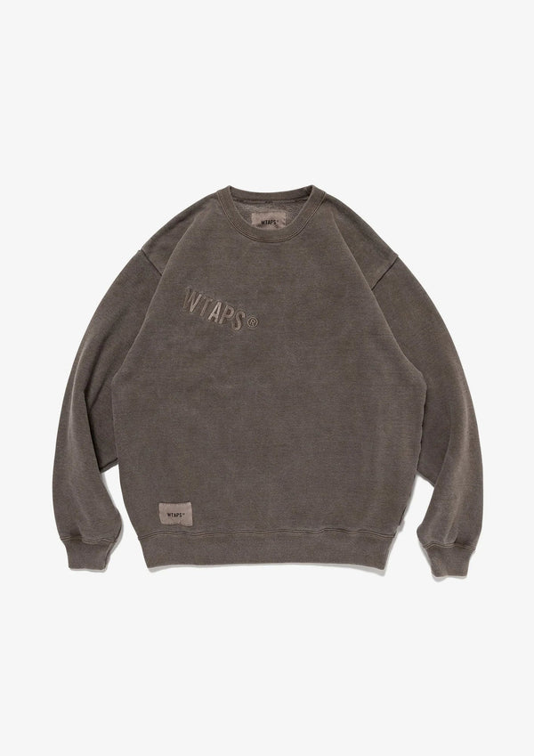 【WTAPS|ダブルタップス】SIGN-OD / SWEATER / COTTON
厚手の裏起毛生地を使用し、顔料染めしたスウェットシャツ。
アームホール広めのゆったりしたシルエットが特徴。
フロントとバックに刺繍モチーフを配置。
FABRIC:コットン100%
品番:262ATDT-CSM03
26AW