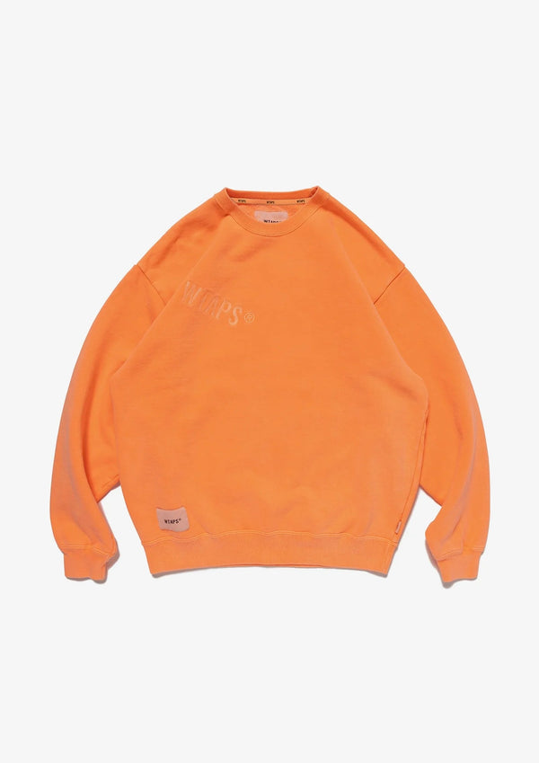 【WTAPS|ダブルタップス】SIGN-OD / SWEATER / COTTON
厚手の裏起毛生地を使用し、顔料染めしたスウェットシャツ。
アームホール広めのゆったりしたシルエットが特徴。
フロントとバックに刺繍モチーフを配置。
FABRIC:コットン100%
品番:262ATDT-CSM03
26AW