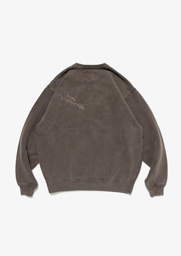 【WTAPS|ダブルタップス】SIGN-OD / SWEATER / COTTON
厚手の裏起毛生地を使用し、顔料染めしたスウェットシャツ。
アームホール広めのゆったりしたシルエットが特徴。
フロントとバックに刺繍モチーフを配置。
FABRIC:コットン100%
品番:262ATDT-CSM03
26AW