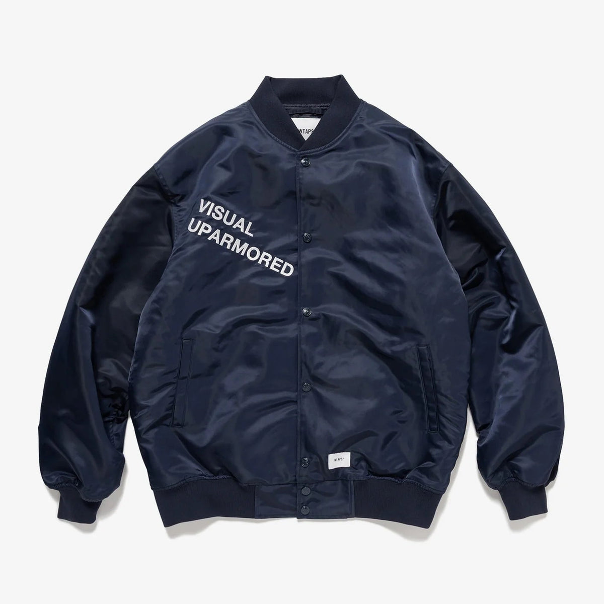 TEAM JACKET NYLON TWILL メンズジャケット NAVY BLACK – STREAM