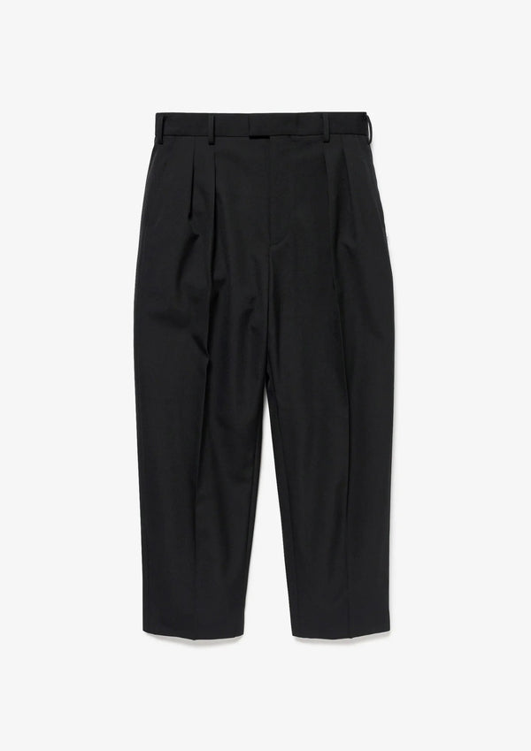 【WTAPS|ダブルタップス】TRDT1801/TROUSERS/WOPL. SERGE/TRDT1801/トラウザーズ/WOPL.サージ(CHARCOAL,BLACK) - STREAM【WTAPS|ダブルタップス】TRDT1801/TROUSERS/WOPL. SERGE/TRDT1801/トラウザーズ/WOPL.サージ(CHARCOAL,BLACK)STREAMBLACK2(M)