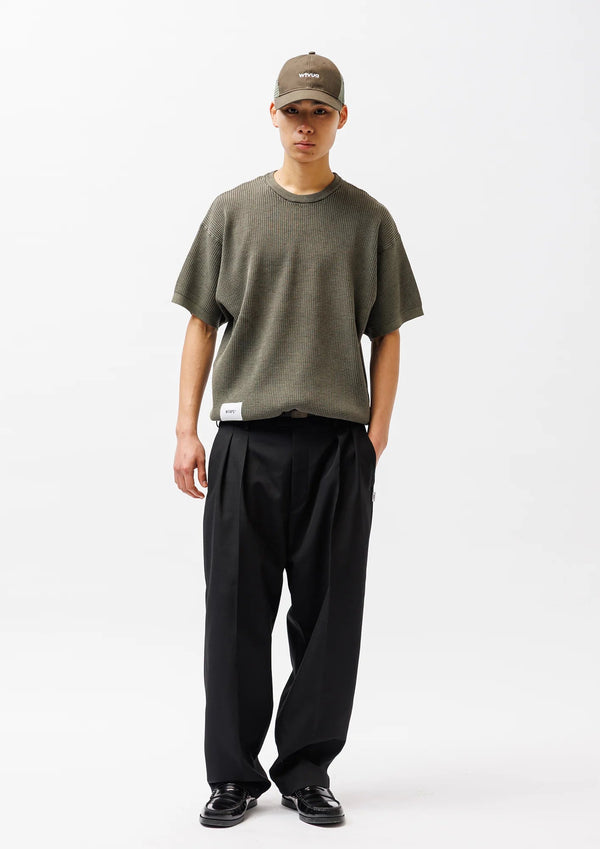 【WTAPS|ダブルタップス】TRDT1801/TROUSERS/WOPL. SERGE/TRDT1801/トラウザーズ/WOPL.サージ(CHARCOAL,BLACK) - STREAM【WTAPS|ダブルタップス】TRDT1801/TROUSERS/WOPL. SERGE/TRDT1801/トラウザーズ/WOPL.サージ(CHARCOAL,BLACK)STREAMBLACK2(M)