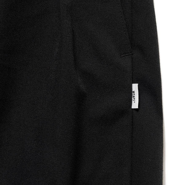 【WTAPS|ダブルタップス】TRDT1804 / TROUSERS / POLY. TWILL(BLACK) - STREAM【WTAPS|ダブルタップス】TRDT1804 / TROUSERS / POLY. TWILL(BLACK)STREAMBLACK2(M)