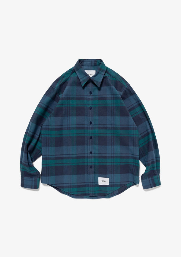 【WTAPS|ダブルタップス】TXT 01 / LS / COTTON. FLANNEL. TEXTILE
26AW
厚手の起毛フランネル生地を使用したオリジナルチェックシャツ。
襟はレギュラーカラーで、すっきりとしたレギュラーフィットモデル。
品番:262TQDT-SHM02