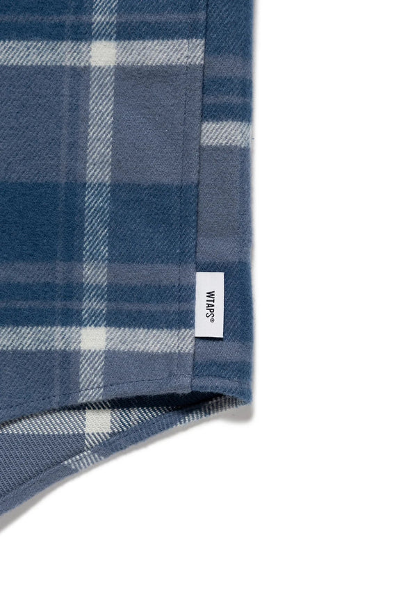 【WTAPS|ダブルタップス】TXT 02 / LS / COTTON. FLANNEL. TEXTILE(OLIVE DRAB,NAVY)
厚手の起毛フランネル生地を使用したオリジナルチェックシャツ。
襟はレギュラーカラーで、すっきりとしたレギュラーフィットモデル。
FABRIC:コットン100%
品番:262TQDT-SHM03