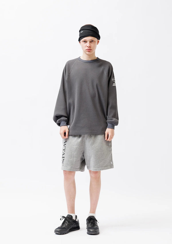 【WTAPS|ダブルタップス】WAFFLE / LS / POLY/ワッフル/LS/ポリ(GRAY,BLACK) - STREAM【WTAPS|ダブルタップス】WAFFLE / LS / POLY/ワッフル/LS/ポリ(GRAY,BLACK)STREAMGRAY1(S)