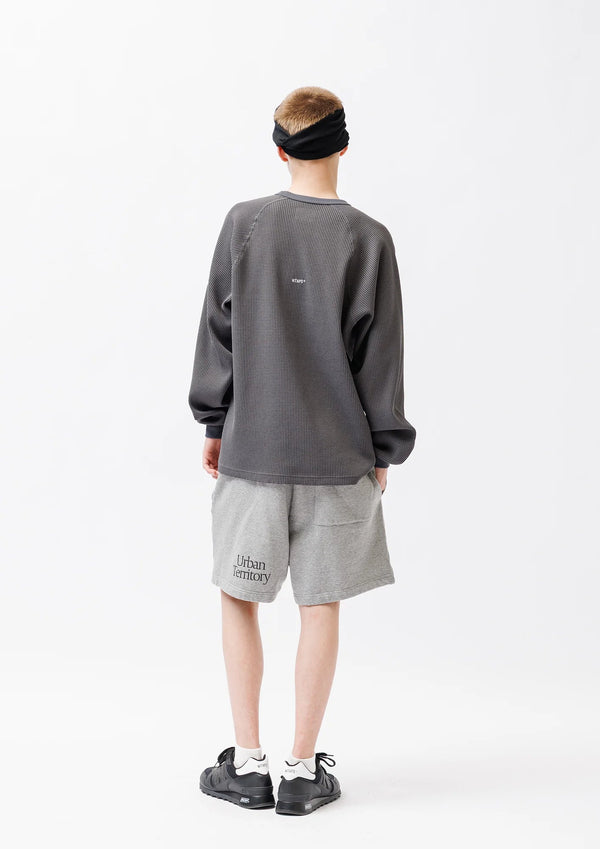 【WTAPS|ダブルタップス】WAFFLE / LS / POLY/ワッフル/LS/ポリ(GRAY,BLACK) - STREAM【WTAPS|ダブルタップス】WAFFLE / LS / POLY/ワッフル/LS/ポリ(GRAY,BLACK)STREAMGRAY1(S)