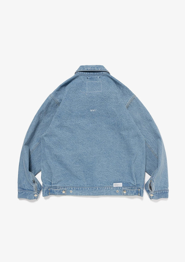 【WTAPS|ダブルタップス】WRECKER / JACKET / COTTON. DENIM/レッカー/ジャケット/コットン.デニム(INDIGO)