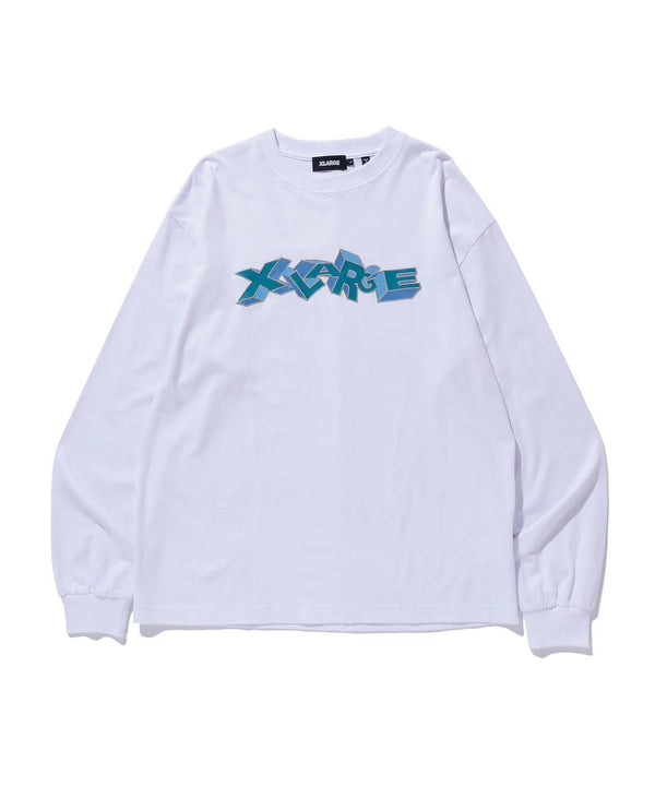 【X - LARGE|エクストララージ】 3D LOGO L/S TEE/3DロゴL/Sティー(WHITE , BLACK) - STREAM【X - LARGE|エクストララージ】 3D LOGO L/S TEE/3DロゴL/Sティー(WHITE , BLACK)STREAMWHITEM