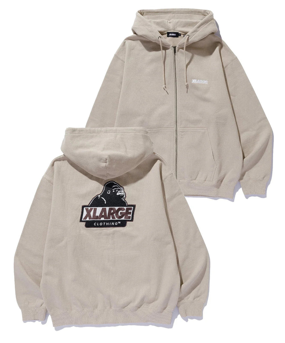 X-LARGE|エクストララージ】SLANTED OG ZIP HOODED SWEATSHIRT 正規