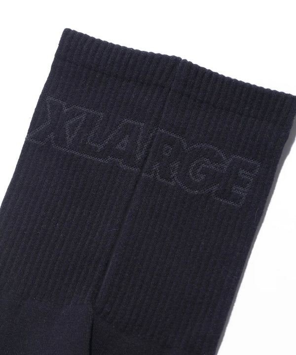 【X - LARGE|エクストララージ】STANDARD LOGO SOCKS/スタンダードロゴソックス(WHITE , BLACK , OLIVE) - STREAM【X - LARGE|エクストララージ】STANDARD LOGO SOCKS/スタンダードロゴソックス(WHITE , BLACK , OLIVE)STREAMBLACKONE SIZE