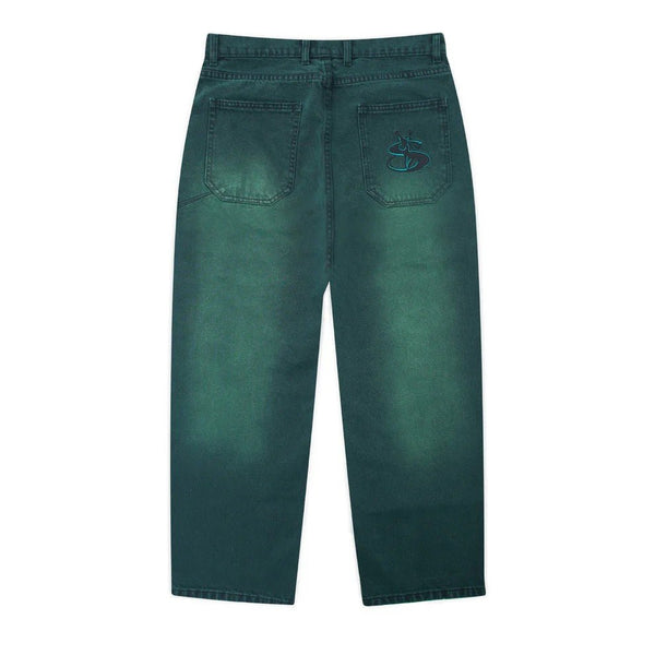 【YARDSALE|ヤードセール】FADED SLUB PHANTASY JEANS/フェイデッドスラブファンタジージーンズ (GREEN) - STREAM【YARDSALE|ヤードセール】FADED SLUB PHANTASY JEANS/フェイデッドスラブファンタジージーンズ (GREEN)STREAMS
