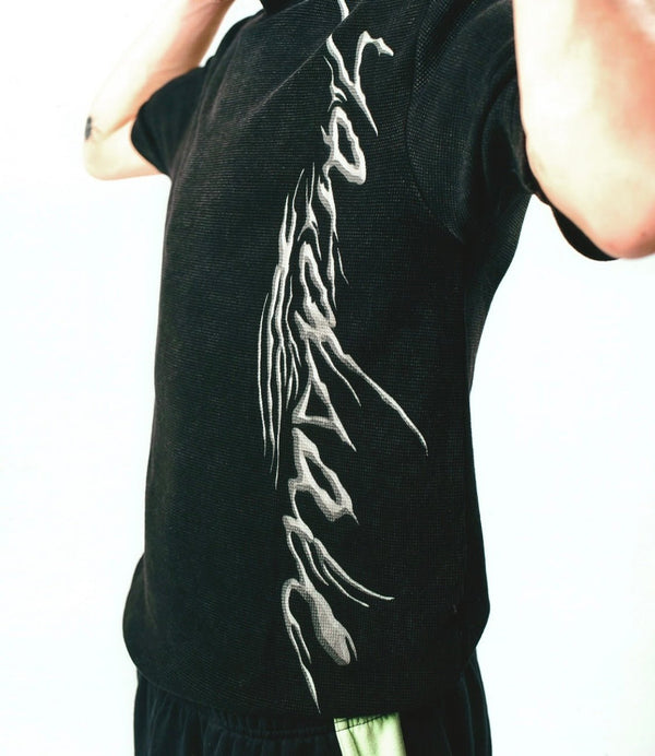 【YARDSALE|ヤードセール】HIGHLIGHTS T - SHIRT/ハイライトTシャツ(BLUE/BLACK) - STREAM【YARDSALE|ヤードセール】HIGHLIGHTS T - SHIRT/ハイライトTシャツ(BLUE/BLACK)STREAMBLACKM