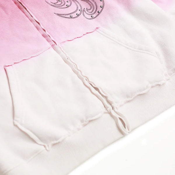 【YARDSALE|ヤードセール】OMBRE HOOD/オンブレフード(PINK , PURPLE) - STREAM【YARDSALE|ヤードセール】OMBRE HOOD/オンブレフード(PINK , PURPLE)STREAMPINKS