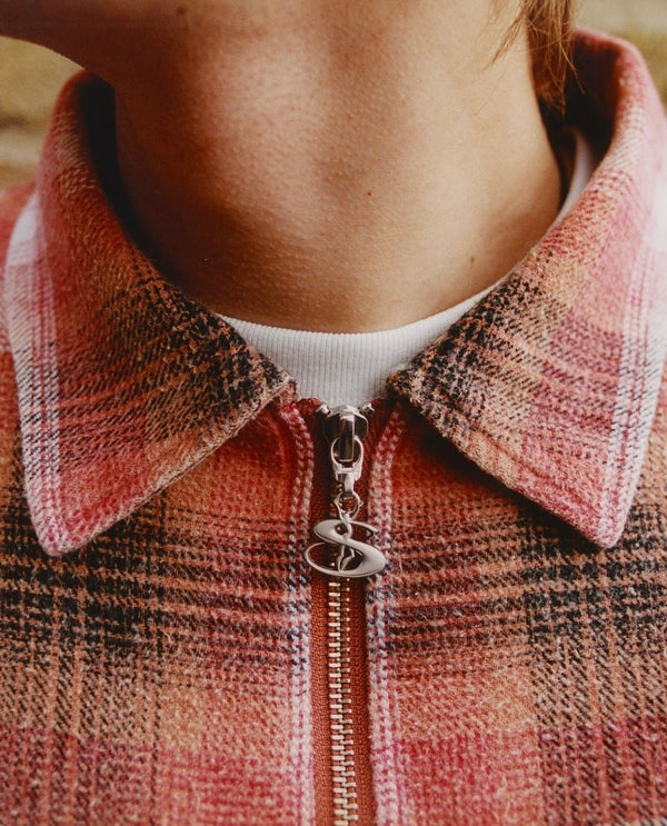 【YARDSALE|ヤードセール】PHANTASY TARTAN FULL ZIP/ファンタジータータンフルジップ(ORANGE) - STREAM【YARDSALE|ヤードセール】PHANTASY TARTAN FULL ZIP/ファンタジータータンフルジップ(ORANGE)STREAMM