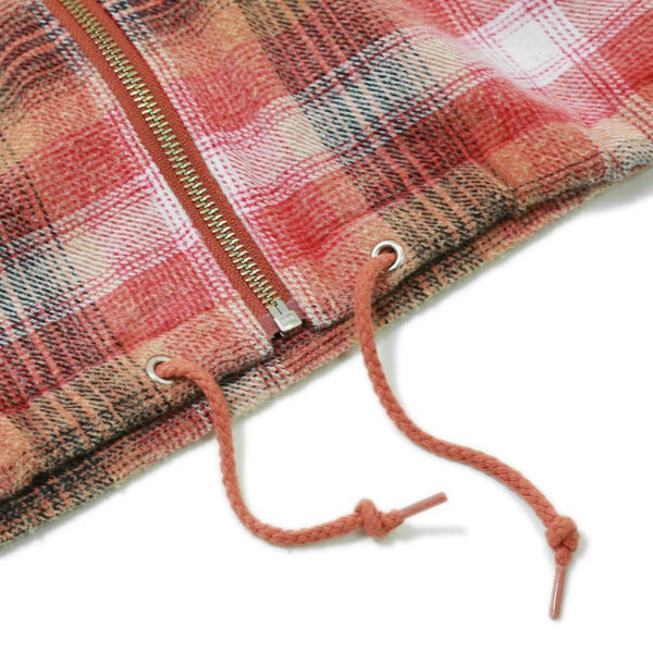 【YARDSALE|ヤードセール】PHANTASY TARTAN FULL ZIP/ファンタジータータンフルジップ(ORANGE) - STREAM【YARDSALE|ヤードセール】PHANTASY TARTAN FULL ZIP/ファンタジータータンフルジップ(ORANGE)STREAMM