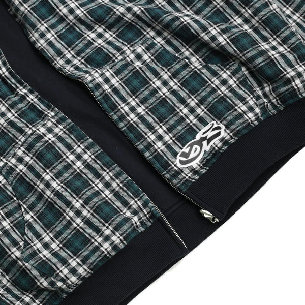 【YARDSALE|ヤードセール】REVERSIBLE FLANNEL HOODIE/リバーシブルフランネルフーディー (GREEN) - STREAM【YARDSALE|ヤードセール】REVERSIBLE FLANNEL HOODIE/リバーシブルフランネルフーディー (GREEN)STREAMGREENS
