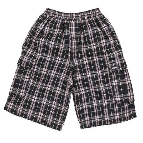 【YARDSALE|ヤードセール】SHORELINE PLAID SHORTS/ショーラインプッラドショーツ(BLACK/PINK) - STREAM【YARDSALE|ヤードセール】SHORELINE PLAID SHORTS/ショーラインプッラドショーツ(BLACK/PINK)STREAMM