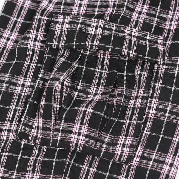 【YARDSALE|ヤードセール】SHORELINE PLAID SHORTS/ショーラインプッラドショーツ(BLACK/PINK) - STREAM【YARDSALE|ヤードセール】SHORELINE PLAID SHORTS/ショーラインプッラドショーツ(BLACK/PINK)STREAMM