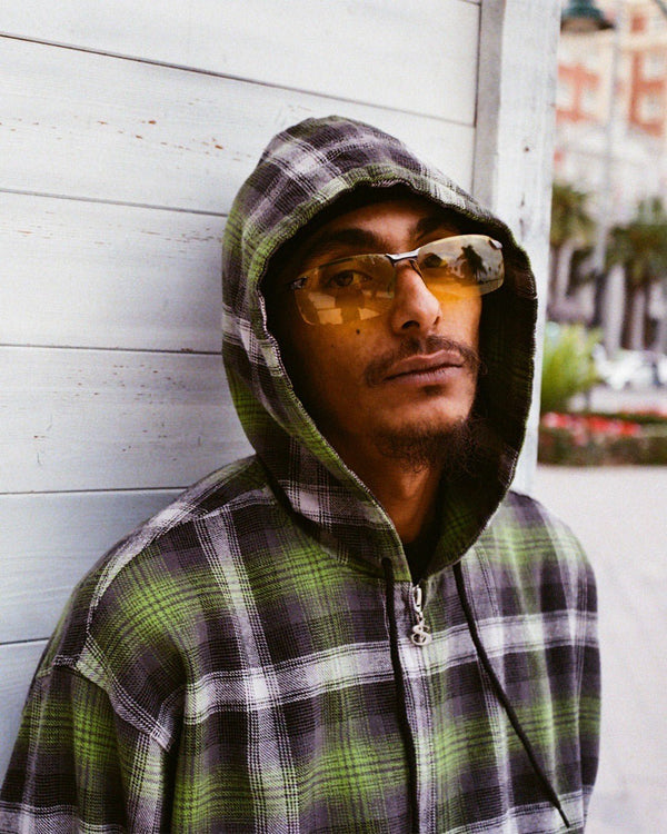 【YARDSALE|ヤードセール】TARTAN FULL - ZIP HOOD/タータンフルジップフード(GREEN , RED) - STREAM【YARDSALE|ヤードセール】TARTAN FULL - ZIP HOOD/タータンフルジップフード(GREEN , RED)STREAMREDM